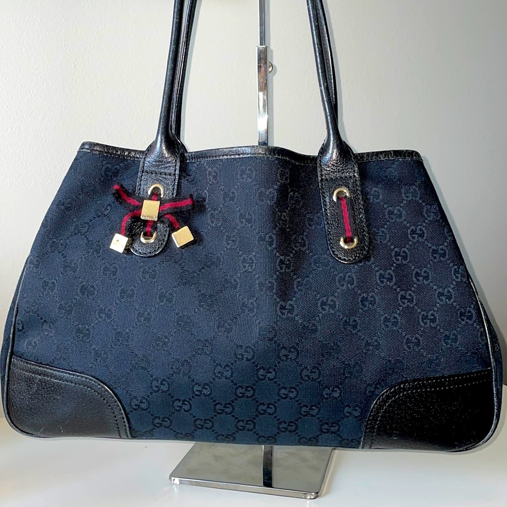 Auth Gucci Princy Web Sherry Line #35250G49B